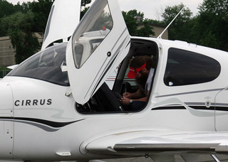Gabriel Silverstein had his Cirrus searched twice by federal agents during a recent coast-to-coast round trip. Contributed photo.