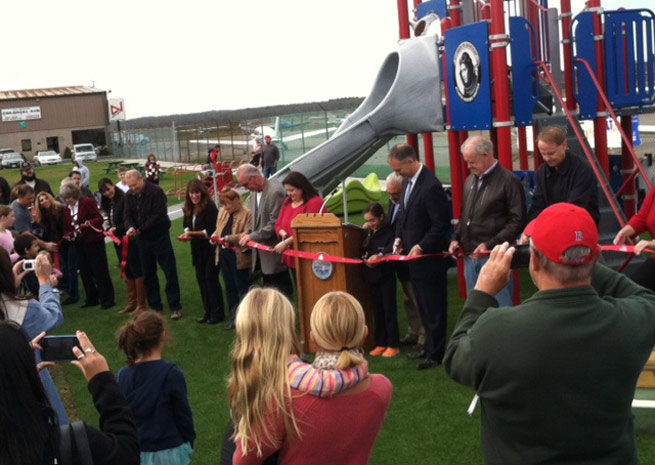 New Bedford Regional Airport playground.