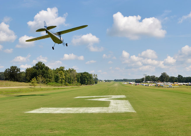 Some refer to the fly-in as “the Augusta National of Aviation.”