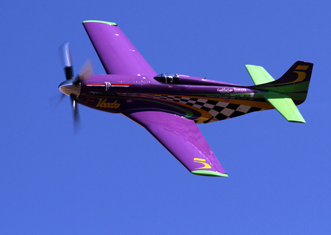 Steven Hinton flew Voodoo to victory. Photo by Robert Fisher