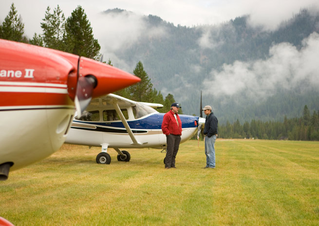 Backcountry airstrip