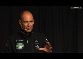 Solar impulse president, pilot, and co-founder Bertrand Piccard. 