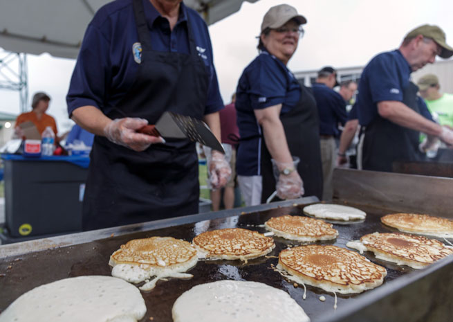 Mmmmm… pancakes.