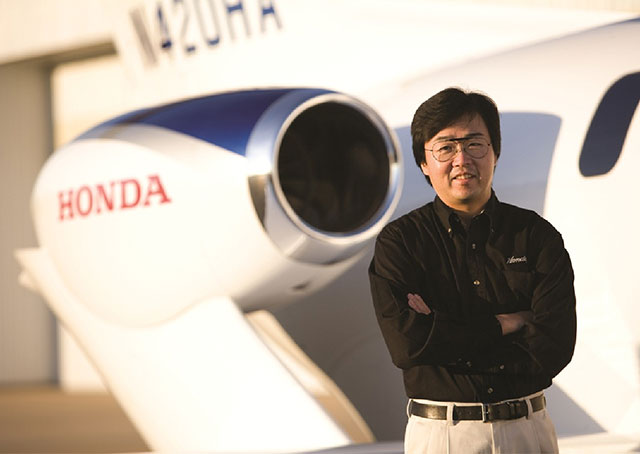 Michimassa Fujino. Photo courtesy of Honda Aircraft Co. 