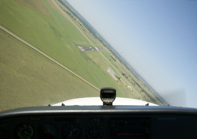 How a student handles a runway overshoot is important.