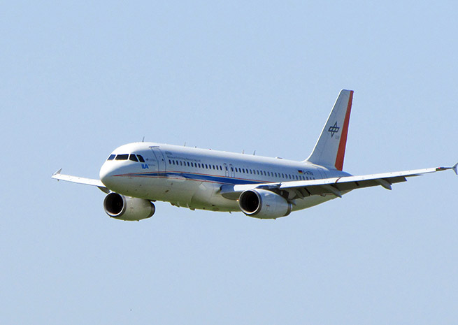 DLR's A320 research aircraft. DLR photo.