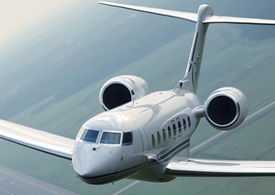 Gulfstream’s G650 had much to do with an overall increase in sales and revenue for the company, and the business jet segment as a whole. Gulfstream Aerospace Corp. photo. 