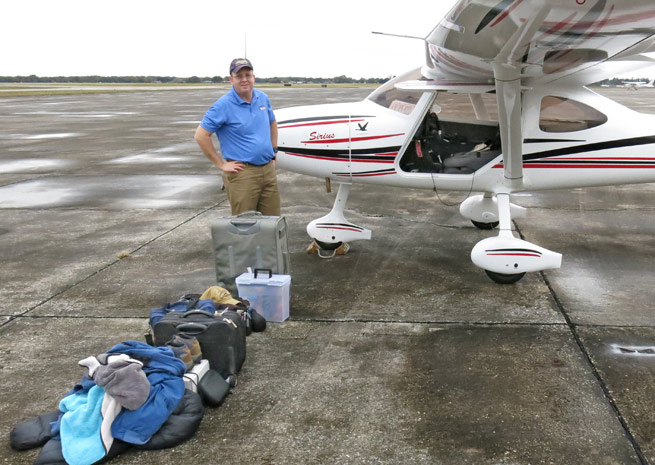 All this came out of that aircraft after it arrived in Sebring, Fla., for the U.S. Sport Aviation Expo in January.