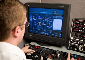 A basic aviation training device.