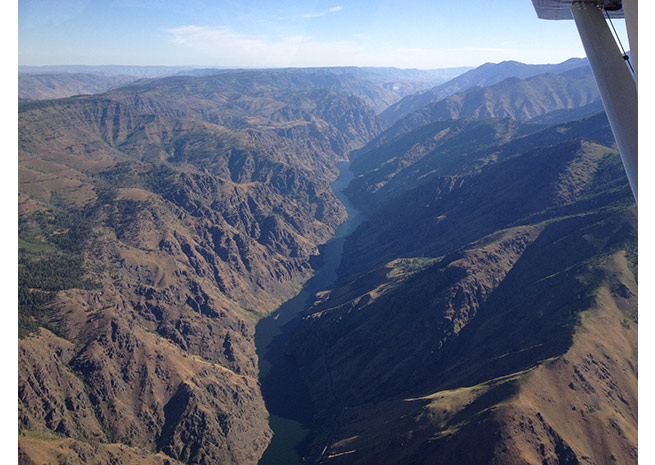 View from the Carbon Cub of the Mountain West.