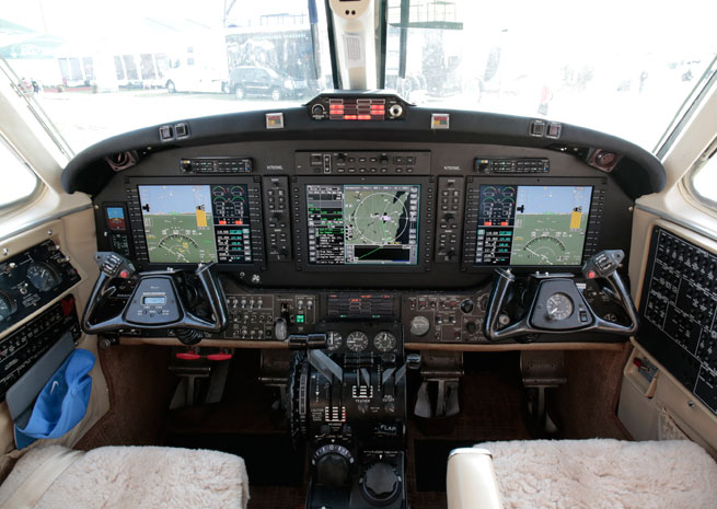 The AeroVue retrofit for the Beechcraft King Air 200