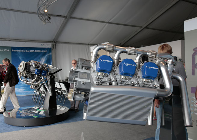 SMA is developing two new, more powerful variants of its turbodiesel. The six-cylinder SR460 is designed to develop between 330 hp and 400 hp.