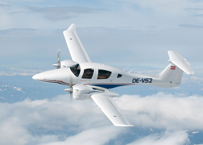 Diamond Aircraft has renamed the DA52 to DA62. Image courtesy Diamond Aircraft.
