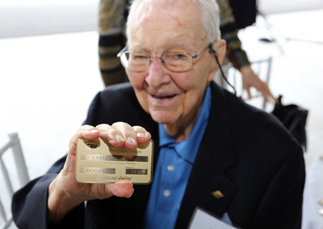 AOPA charter member Earle Blomeyer.