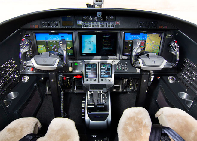 Cessna now offers a CJ3+ model featuring the Garmin 3000 avionics suite.