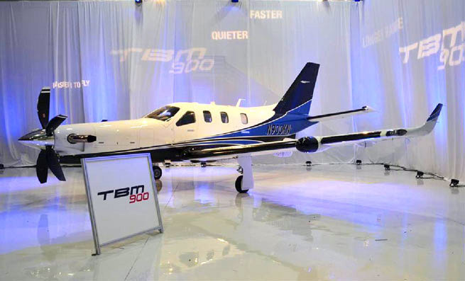 Larry Glazer’s new TBM 900, N900KN