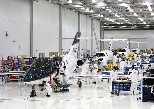 Honda Aircraft Co. is preparing to begin ground tests on the first production aircraft. Honda Aircraft Co. photo.