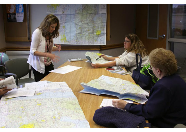 The event, of which AOPA is a sponsor, also offered attendees ground sessions on aviation topics. Photo by Paul Flinsky.