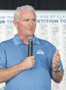 AOPA President Mark Baker told AOPA Homecoming Fly-In attendees that AOPA is committed to pushing third class medical reform over the goal line.