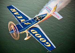 Michael Goulian, a winner of the U.S. Unlimited Aerobatic Championship and a Red Bull Air Race Championship pilot, will deliver an aerobatic demonstration in Frederick.