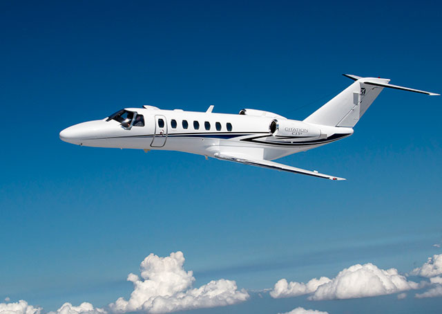 Cessna's Citation CJ3+ is now certified. Textron Aviation photo. 