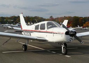Yale Aviation's Piper Cherokee 140.