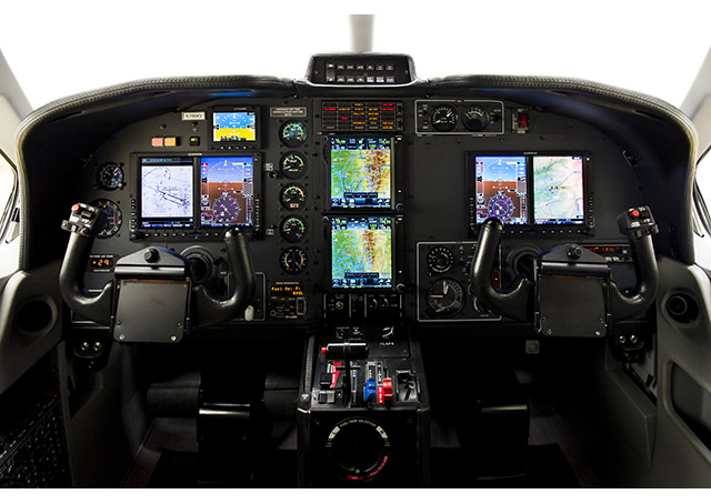 Shown here: dual G600s and Dual GTN 750s for Louis-Alain Dumont’s TBM 700C2.