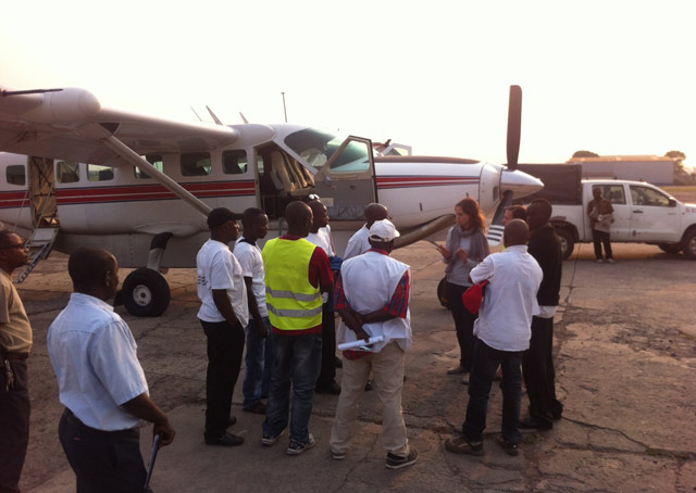 Mission Aviation Fellowship is flying support operations to help combat the Ebola crisis in the Democratic Republic of the Congo. Photo by MAF's Nick Frey.