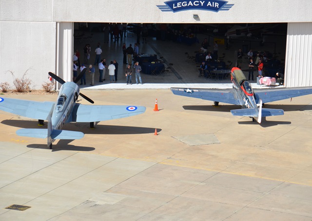Aircraft on display at the Colorado Pilots Association event. Photo by Paul Gordon.