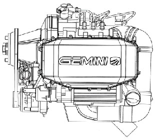 Gemini engine from Superior Aviation