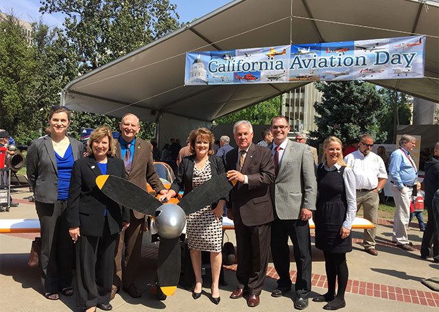 AOPA engaged with state legislators in California.