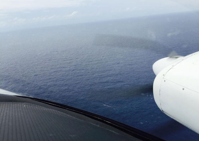 A large expanse of ocean has been scoured for days with no sign of the missing Florida teens. Photo courtesy of Kacper Gradzki.