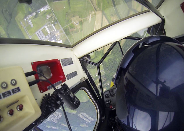 A view of the contest box, just south of South Jersey Regional Airport (at left). 