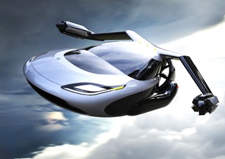 Artist rendering of the future TF-X courtesy of Terrafugia.