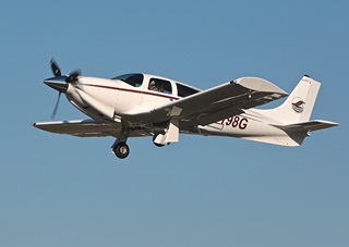 The Windecker Eagle N4198G, designed and flown in the 1960s then banished to the hangar 31 years ago, has returned to the skies in North Carolina following restoration. A former owner set five trans-Atlantic speed records with the aircraft. Courtesy photo.