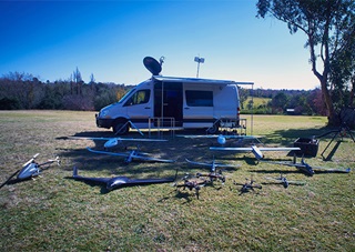 A variety of small, unmanned aircraft have been tested in South Africa for use against poachers. Photo courtesy of Air Shepherd. 
