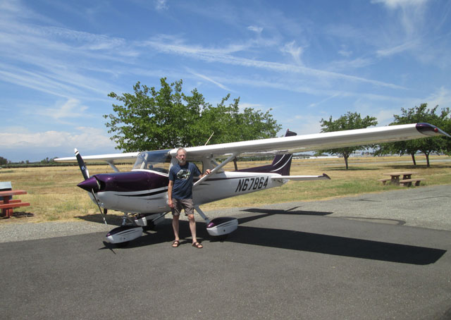 California pilot Nathan Parker is the winner of the second quarter Learn & Earn Safety Challenge.