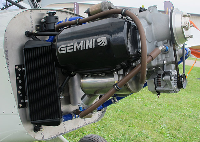 Superior Aviation will offer its 100-horsepower Gemini diesel engine on the American Legend light sport Cub. Superior will offer its line of diesel engines in a wide range of horsepower.