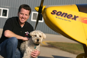 Sonex Aircraft CEO Jeremy Monnett was killed in an aircraft accident June 2. Photo courtesy of Sonex Aircraft.