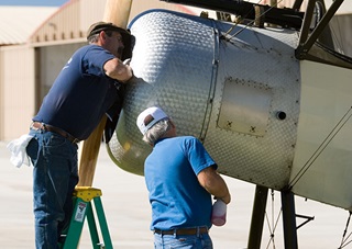 A clean aircraft is a happy aircraft