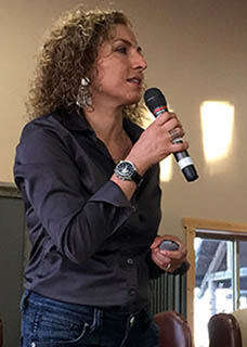 Anousheh Ansari, a successful serial entrepreneur, describes her dream as a young girl growing up in Iran of traveling to space one day. She realized that dream in 2006 when she spent eight days aboard the International Space Station. Photo by AOPA.