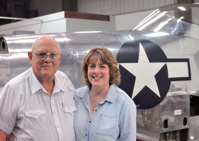 Art Teeters, left, and Lori Atkinson.