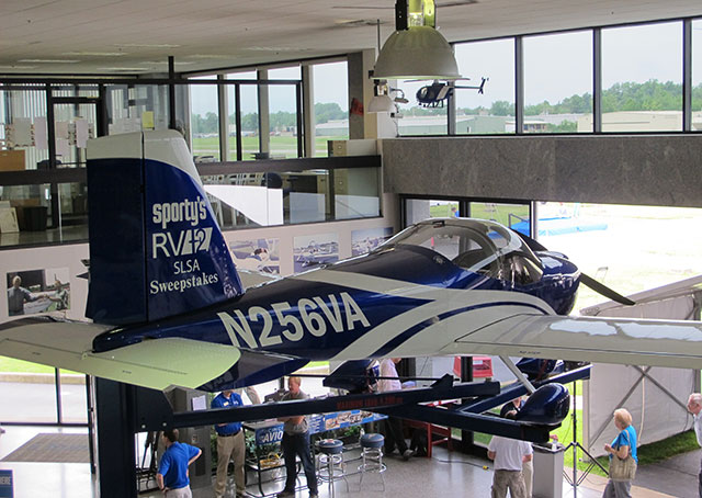 Sporty's 2015 RV-12 Sweepstakes airplane has a new owner: Rick Okikawa of California.