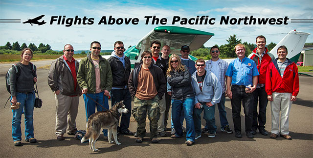 Photo by John Marzulli, courtesy of Brice Van Baren, Flights Above the Pacific Northwest.