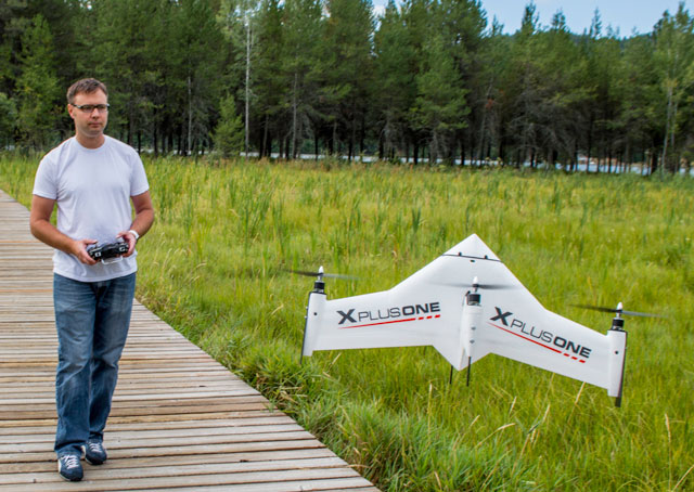 JD Claridge pilots the X PlusOne. Photo courtesy of xCraft Enterprises. 