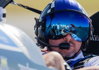 Rob Holland prepares to compete at the 2015 World Aerobatic Championships in Châteauroux, France. Photo by Evan Peers/Airspace Media, courtesy of the International Aerobatic Club. 