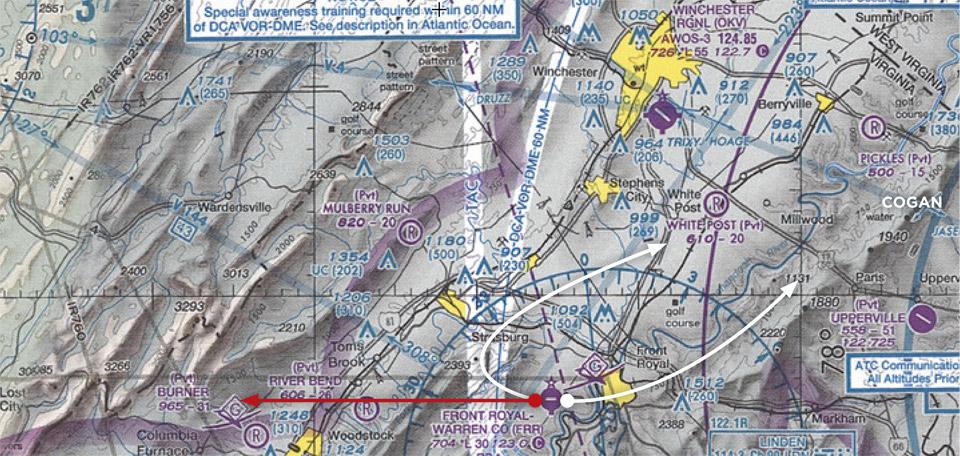 VFR chart