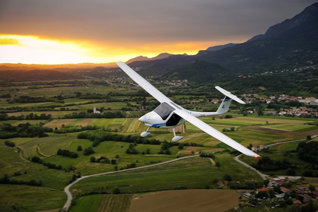 The Pipistrel Alpha Electro is an example of the emerging electrically powered aircraft market.