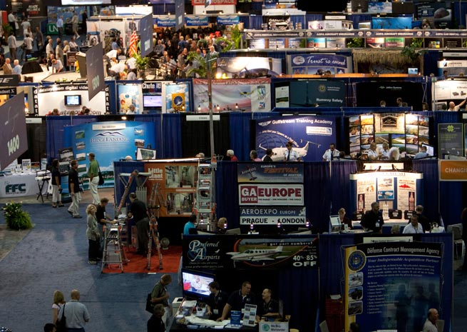 exhibit hall