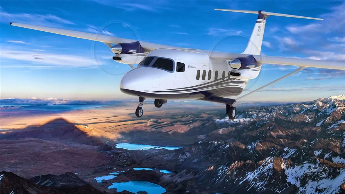 Cessna introduces SkyCourier twin turboprop AOPA